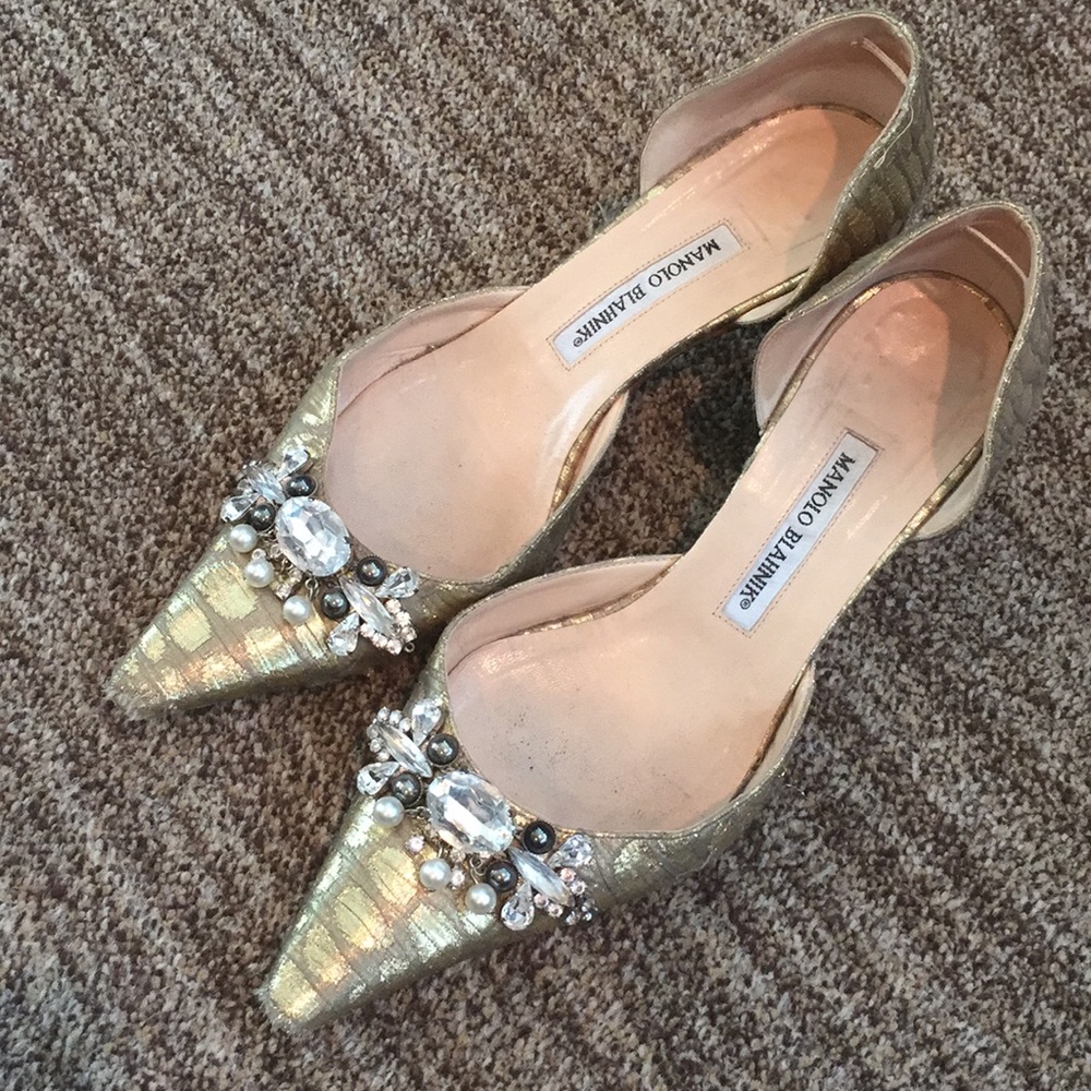 Manolo blahnik shoes 39.5